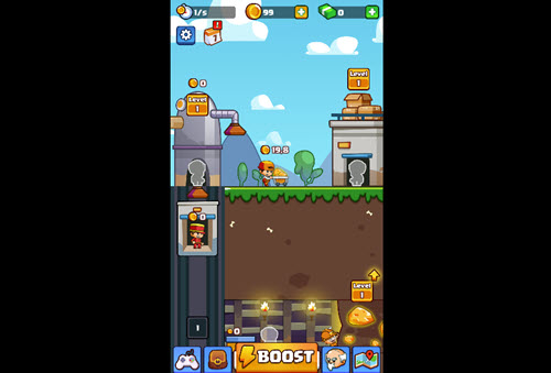 Idle Gold Miner screenshot
