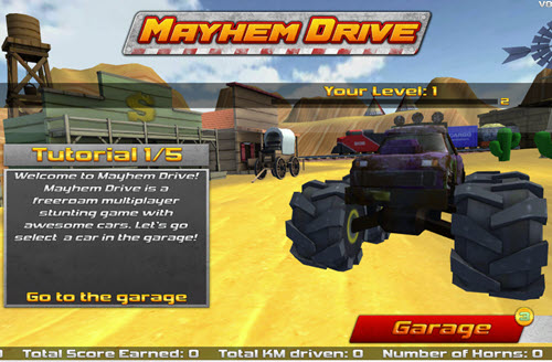 Mayhem Drive screenshoot